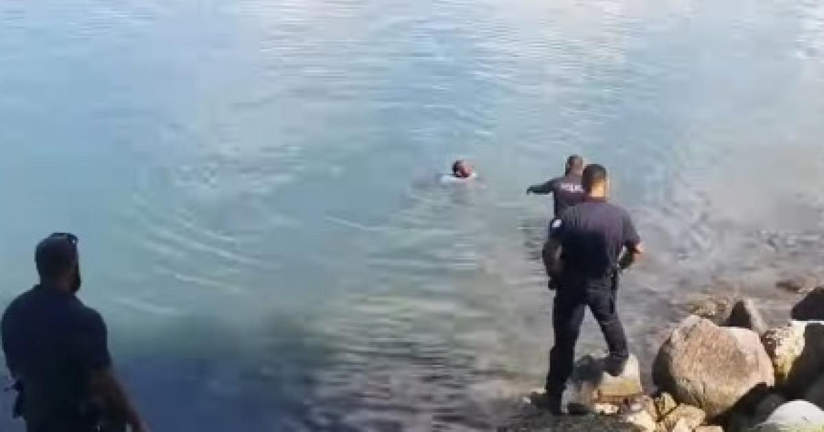     Pour échapper aux policiers, un conducteur se jette à l'eau à Pointe-à-Pitre

