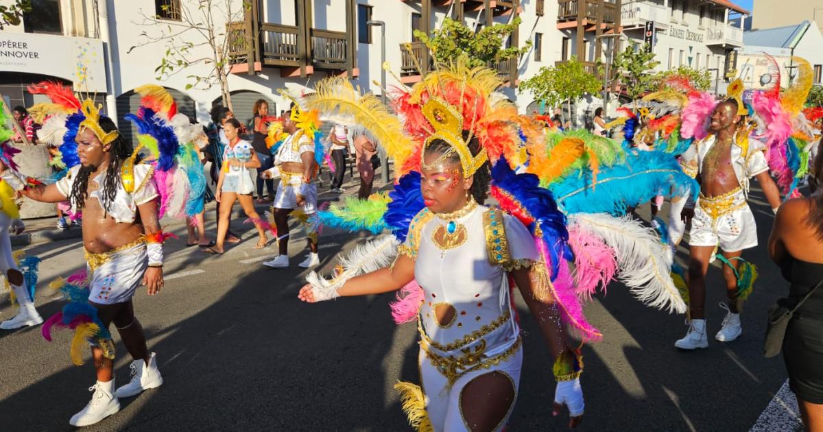     [EN IMAGES] Festival de couleurs et de costumes pour la Foyal Parade à Fort-de-France

