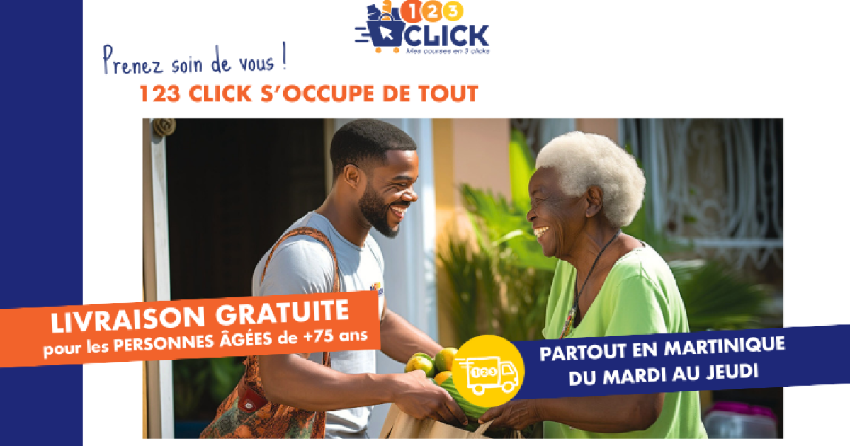     Vos courses avec 123 Click !

