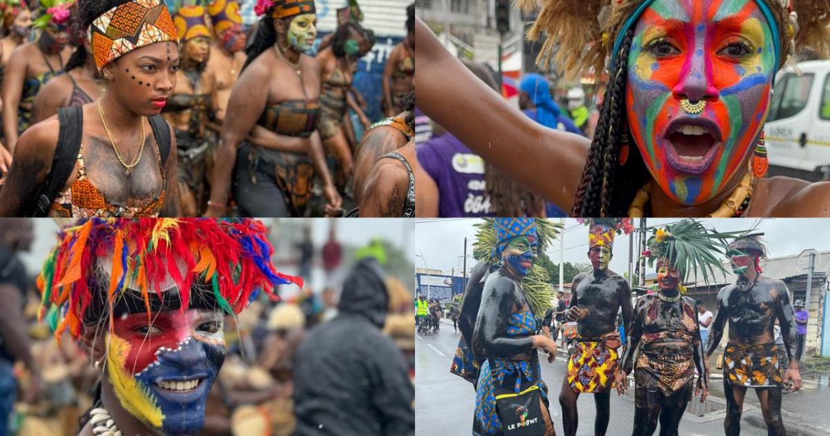     [EN IMAGES] La pluie n'a pas freiné les ardeurs du Mas Maten Kongo Karayib  !

