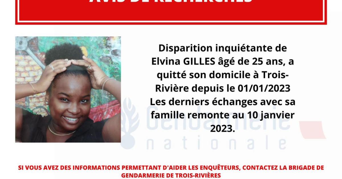     Appel à témoins : avez-vous vu Elvina Gilles ?

