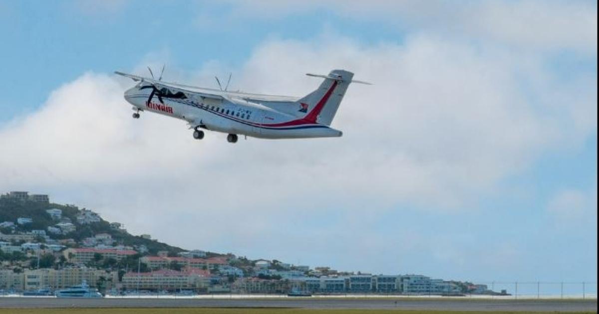     Winair reliera directement la Martinique à Sint-Marteen et à la Dominique

