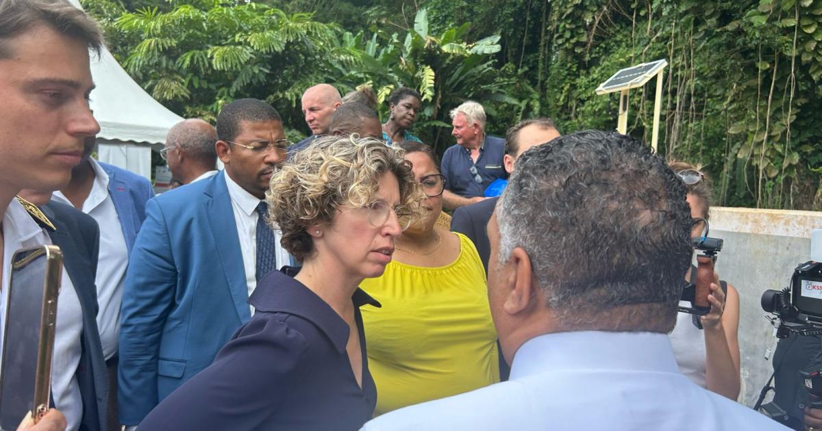     Crise de l’eau en Guadeloupe : Marie Guévenoux demande un effort collectif

