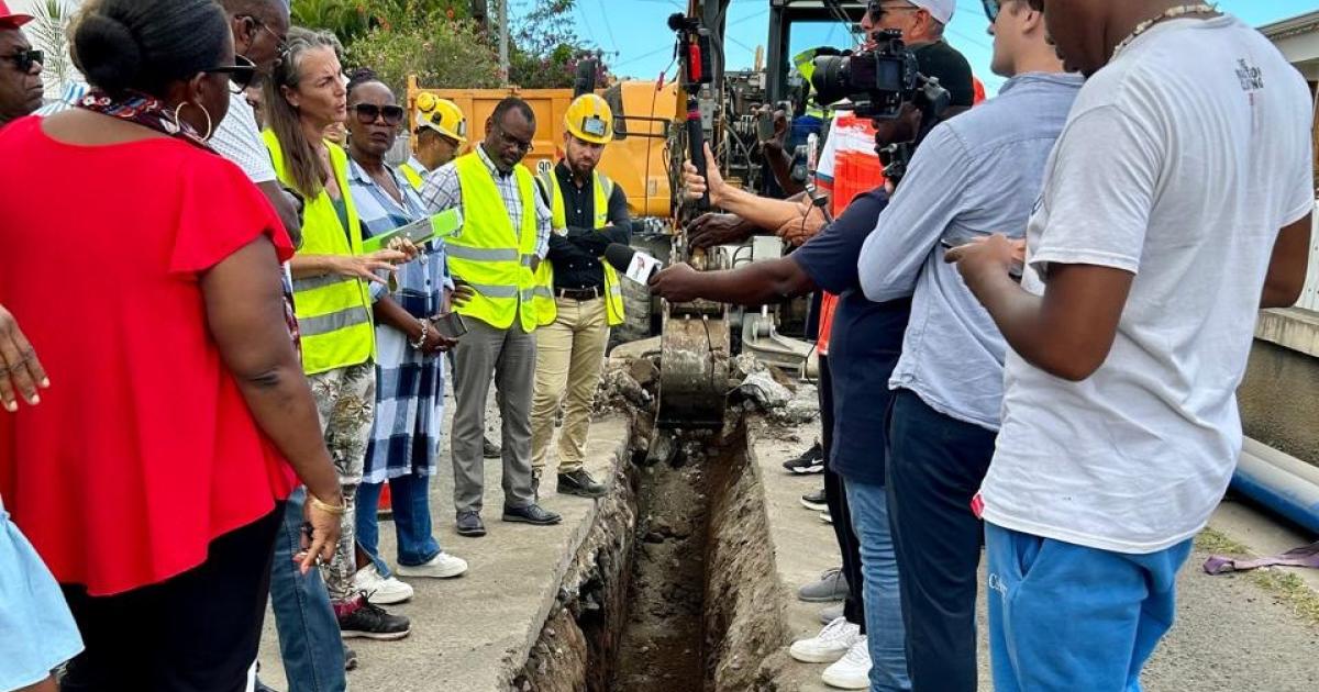     Dossier de l’eau : le point sur l’avancée des chantiers à Baillif et Saint-Claude

