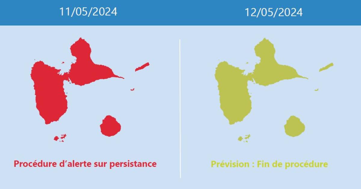     En Guadeloupe, la brume de sable persiste au moins jusqu'à dimanche

