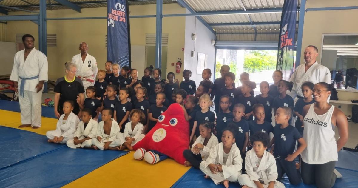     Les écoliers de Versailles sur les traces de Teddy Riner

