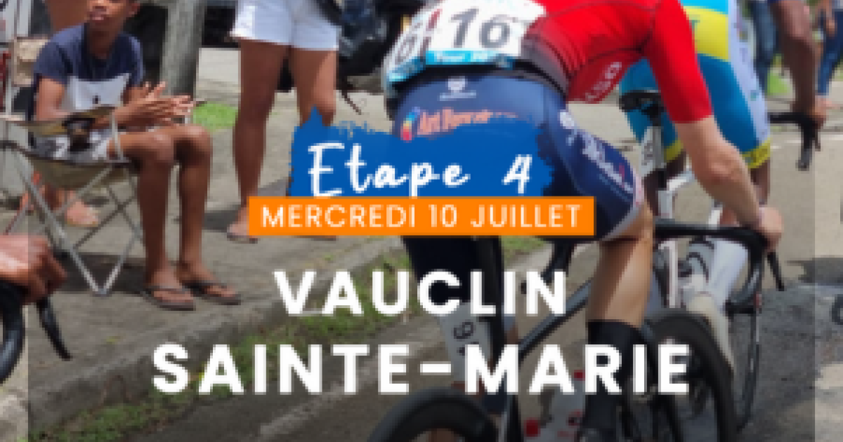 Tour Cycliste de Martinique, étape 4 : Le Vauclin / Sainte-Marie