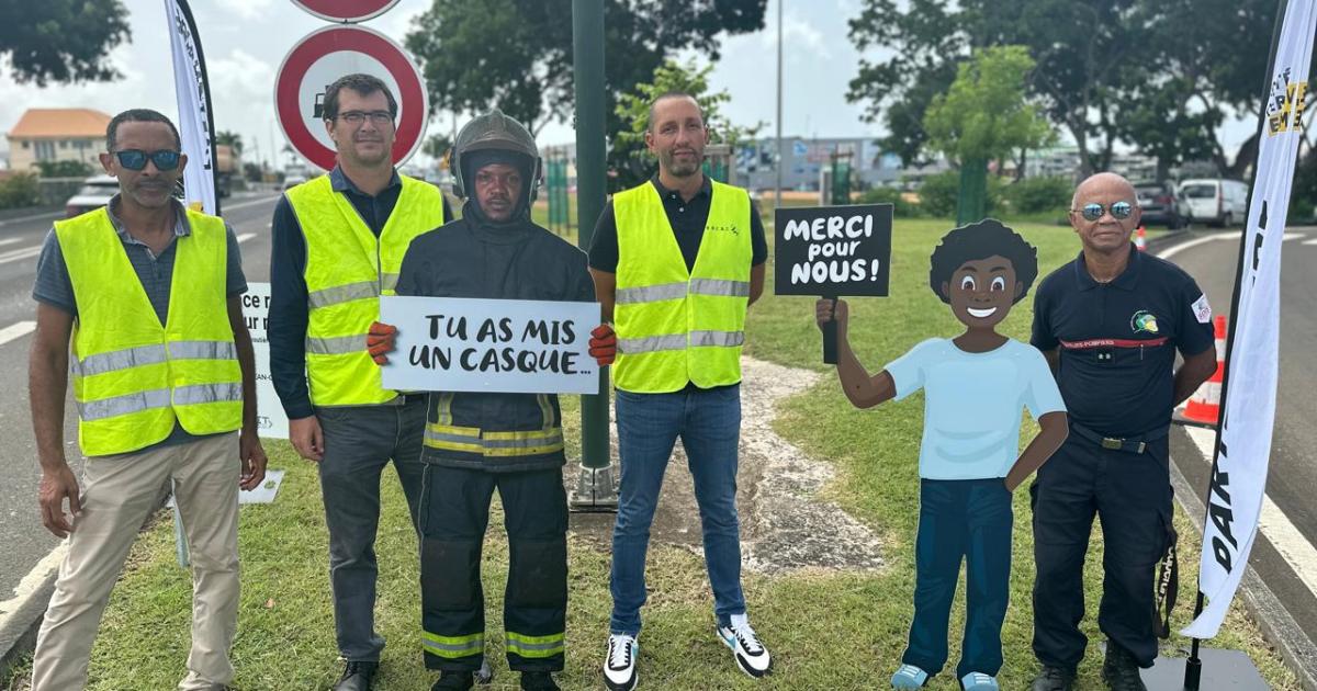     « Merci pour nous », la nouvelle campagne de prévention routière en Guadeloupe

