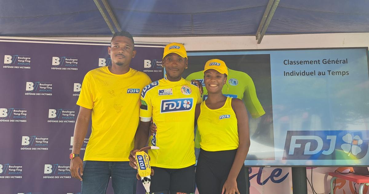 [CLASSEMENTS, 2e étape] Tour Cycliste de Martinique : Damien Urcel récupère le Maillot Jaune