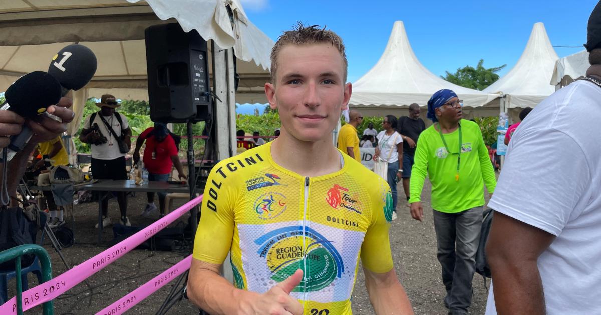 [CLASSEMENTS ET IMAGES] 4ème étape du Tour cycliste de Guadeloupe : triplé colombien, Sam Maisonobe reste en jaune