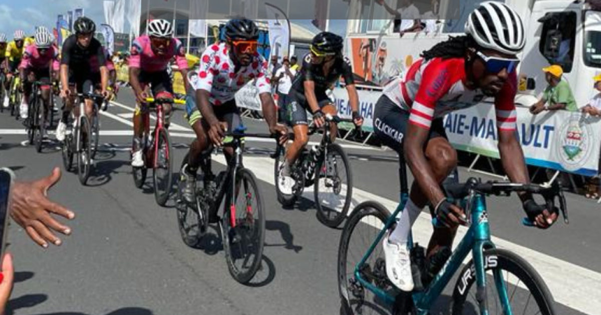 Tour cycliste de Guadeloupe, 2e étape : Le Moule / Bouillante