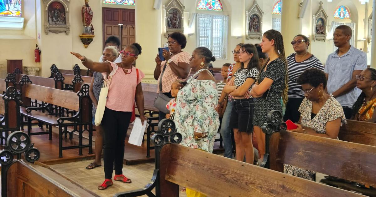     Au Lamentin, l'église Saint-Laurent s'ouvre aux visiteurs

