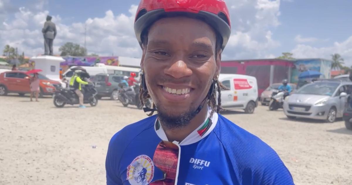     Tour Cycliste de Guyane : le Martiniquais Edwin Nubul, 3ème de la 5ème étape et du général

