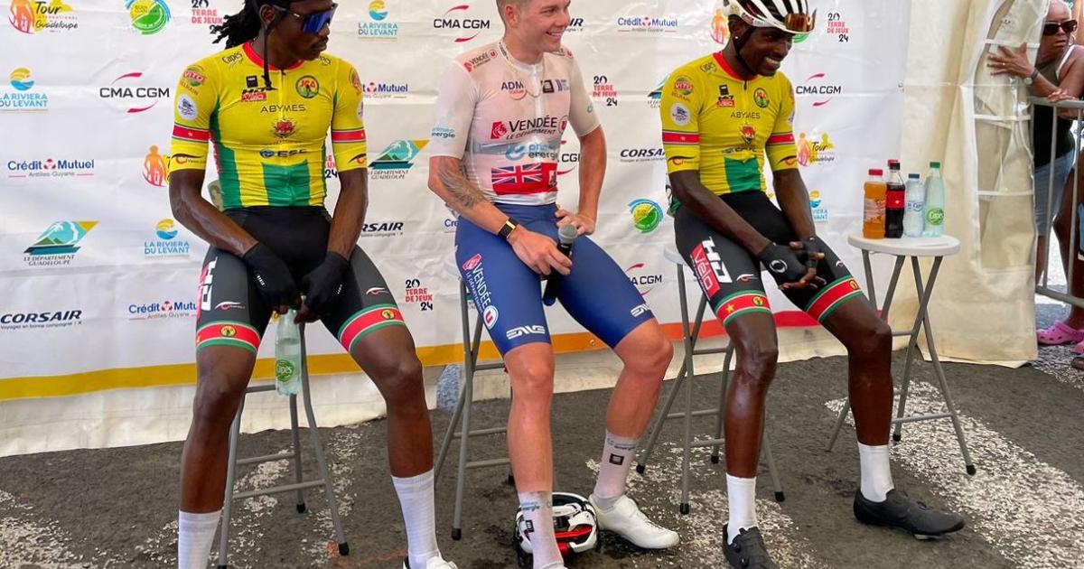     [CLASSEMENTS et IMAGES]  3ème étape du Tour Cycliste de Guadeloupe : une arrivée réglée au sprint, Sam Maisonobe reste en Jaune 

