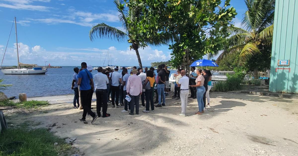     Les élus de la CARL en visite à Sainte-Anne pour un « port plus fonctionnel »

