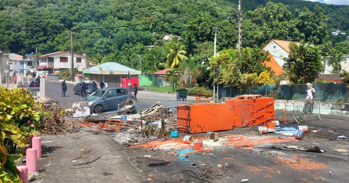     Les forces de l'ordre sont intervenues pour débloquer Fond Lahayé

