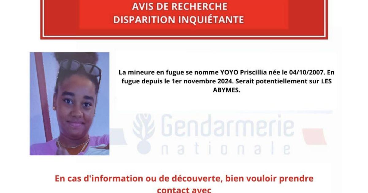     Une mineure en fugue portée disparue depuis une semaine

