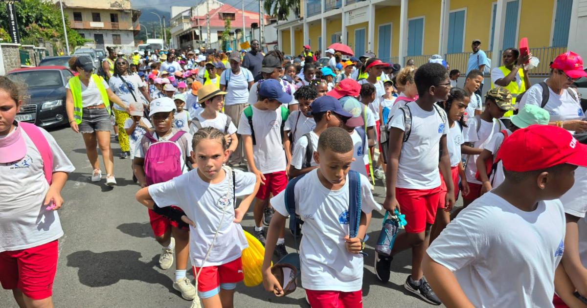     800 écoliers de Basse-Terre et de Saint-Claude mobilisés pour le Téléthon

