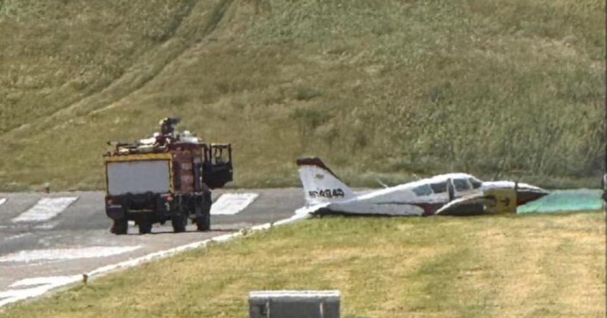     Crash d’un avion bimoteur à l’aéroport de Saint-Barthélémy, pas de victime

