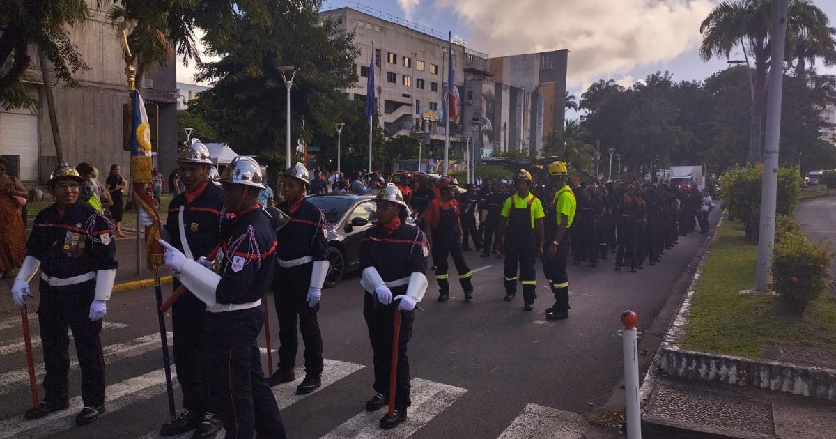     Les pompiers de Guadeloupe ont fêté la Sainte-Barbe 

