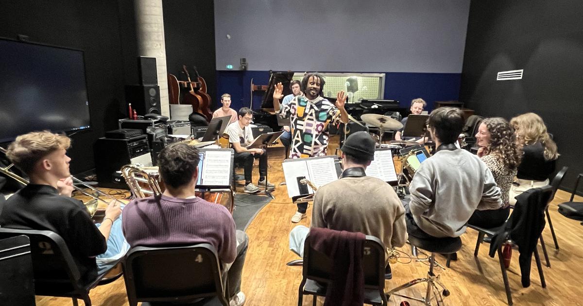     Arnaud Dolmen en masterclass au Conservatoire National Supérieur de Musique

