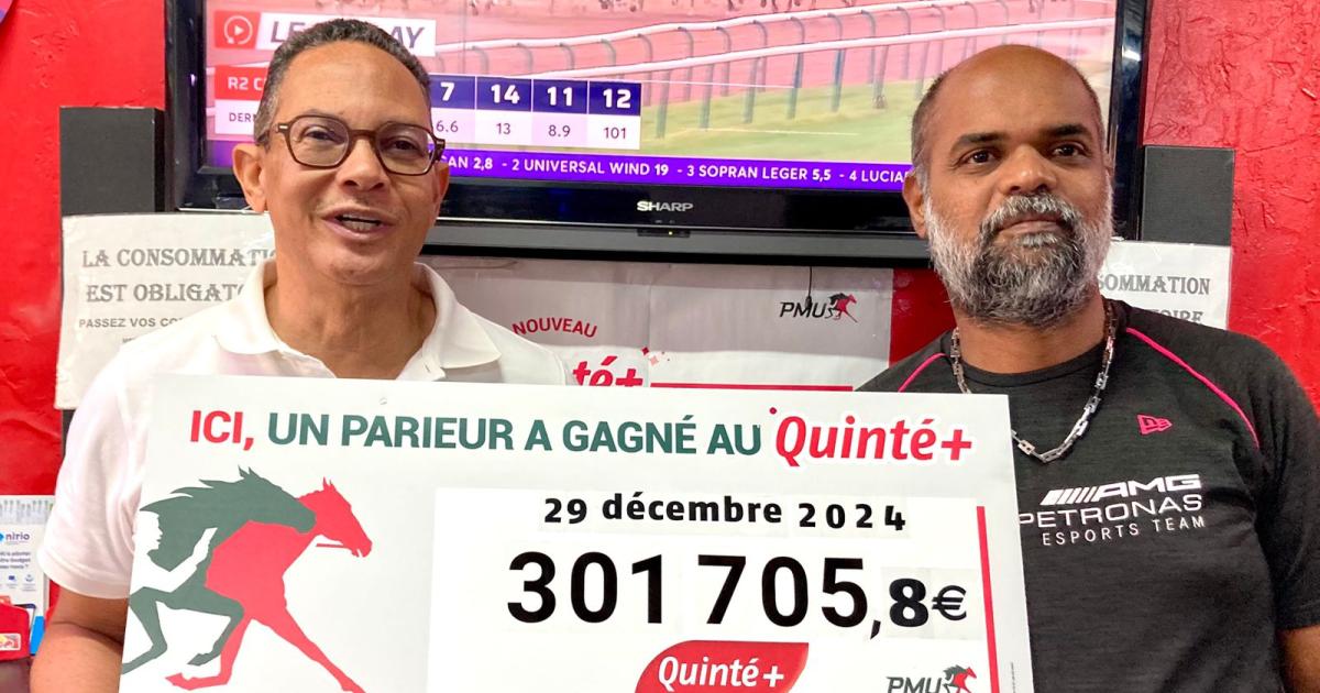     A Sainte-Anne, un parieur gagne 301 705 euros au Quinté+ 

