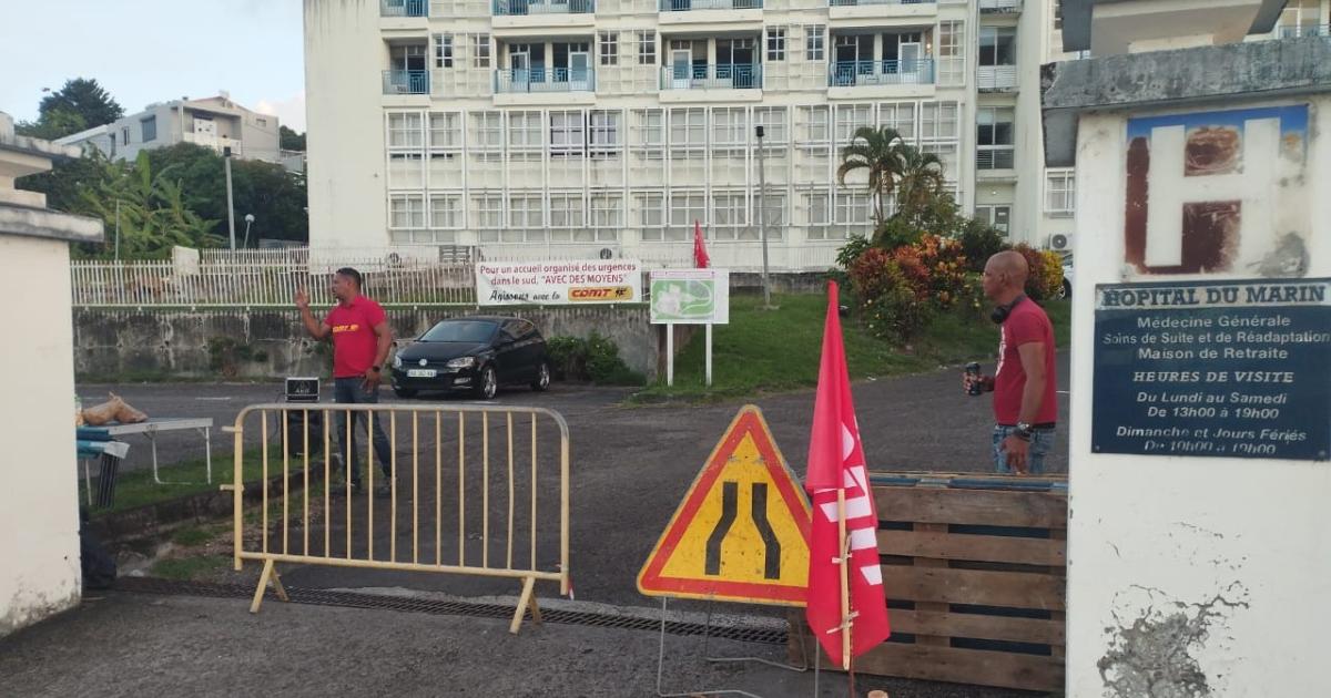     Le personnel de l’hôpital du Marin en grève

