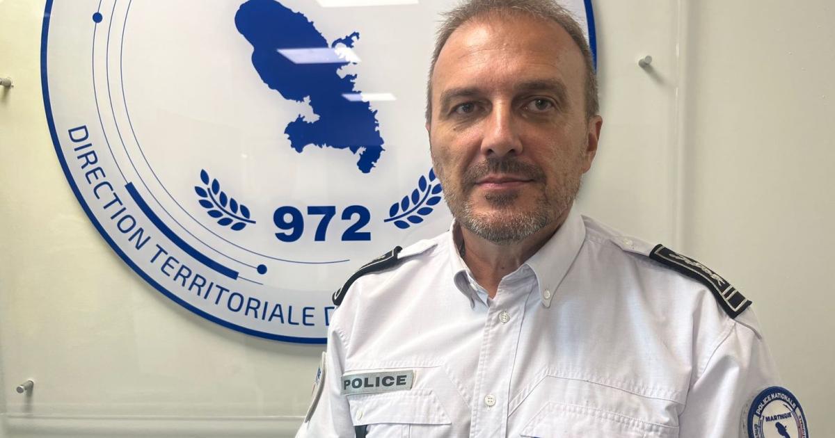     Le commissaire Michel Aleu, nouveau patron de la Police Nationale de la Martinique

