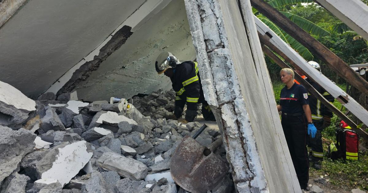     Accident du travail : un homme coincé sous une dalle de béton à Bouillante

