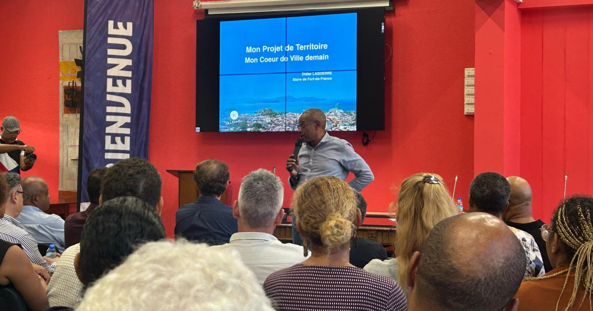     Didier Laguerre veut pousser la population à investir au centre-ville de Fort-de-France

