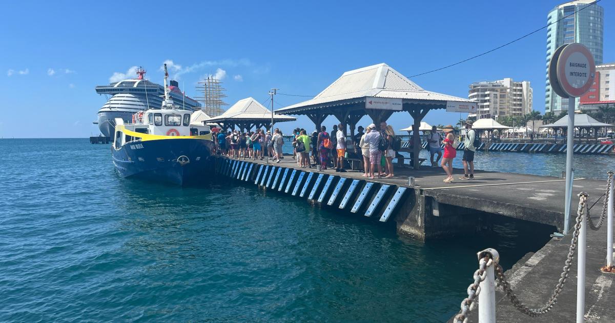     6000 croisiéristes en une journée en Martinique

