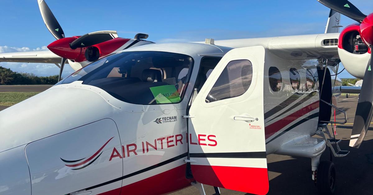     Air Inter Îles inaugure une ligne aérienne entre la Guadeloupe et Marie-Galante

