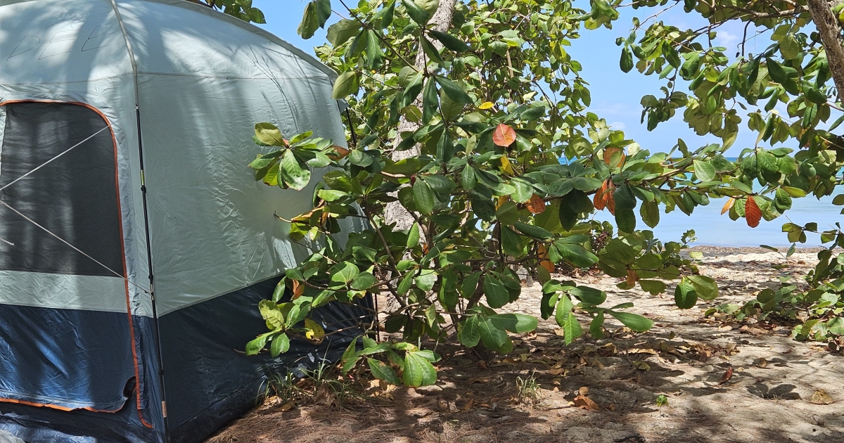     Week-end de Pâques : les premiers campeurs s’installent malgré les sargasses

