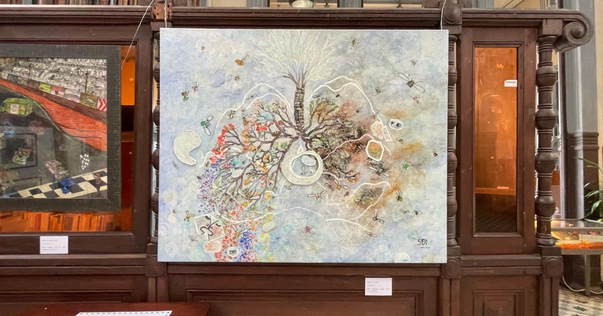      À 31 ans, Zibeline expose « Errance vers l’Horizon » à la bibliothèque Schœlcher

