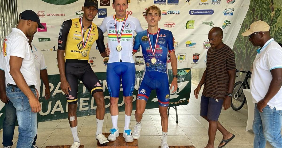     Kévin Le Cunff champion de Guadeloupe de cyclisme sur route

