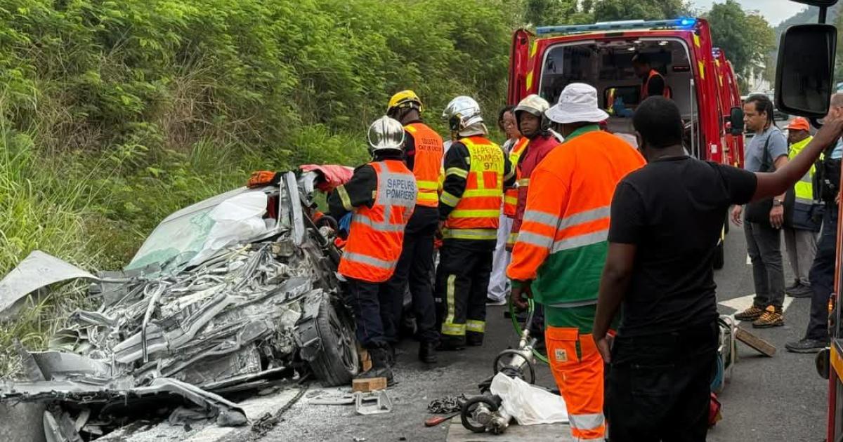     Choc frontal à Vieux-Habitants, deux victimes incarcérées

