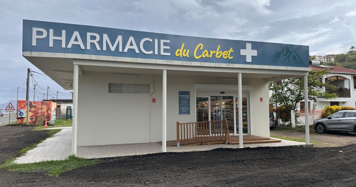    La pharmacie du Carbet a rouvert ses portes

