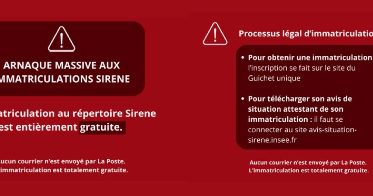     Arnaque au numéro SIRENE : les petites entreprises particulièrement visées

