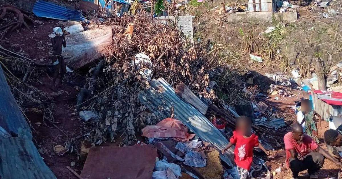     Sur l'île de Mayotte, le cyclone Chido a amplifié les traumatismes

