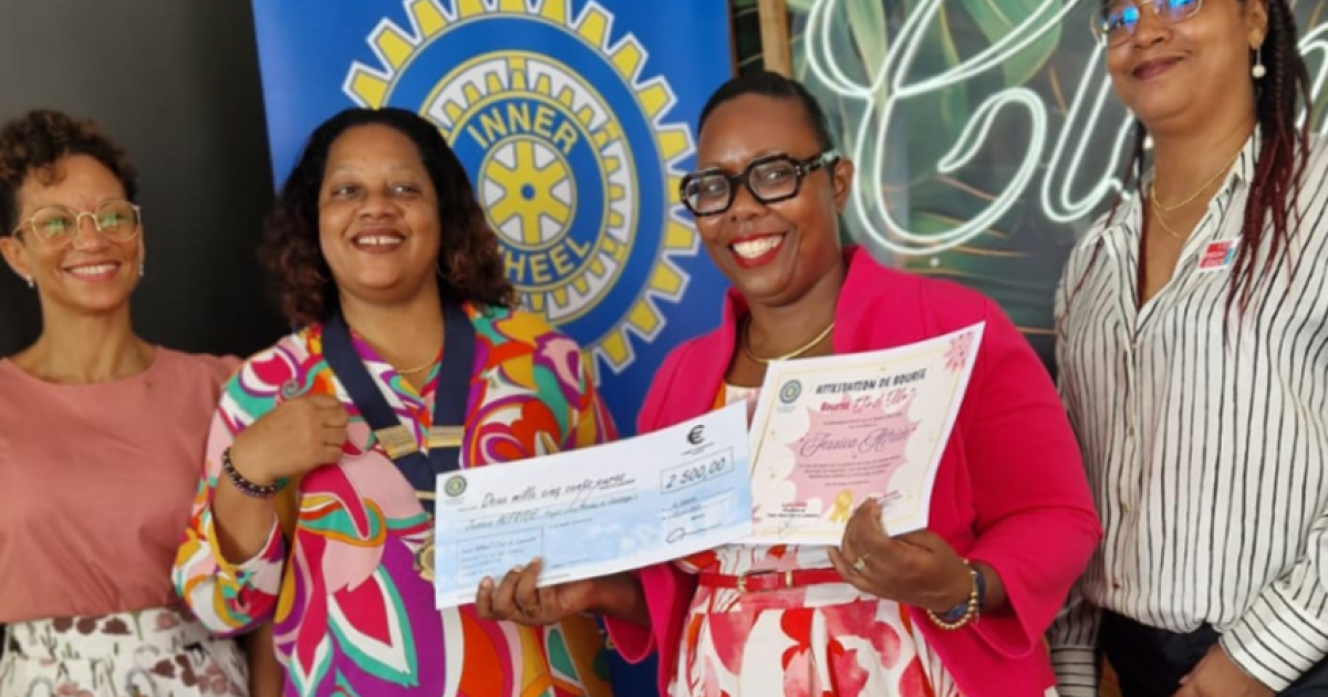     Jessica Alfrid, est la première lauréate de la Bourse "Etinc’elles"

