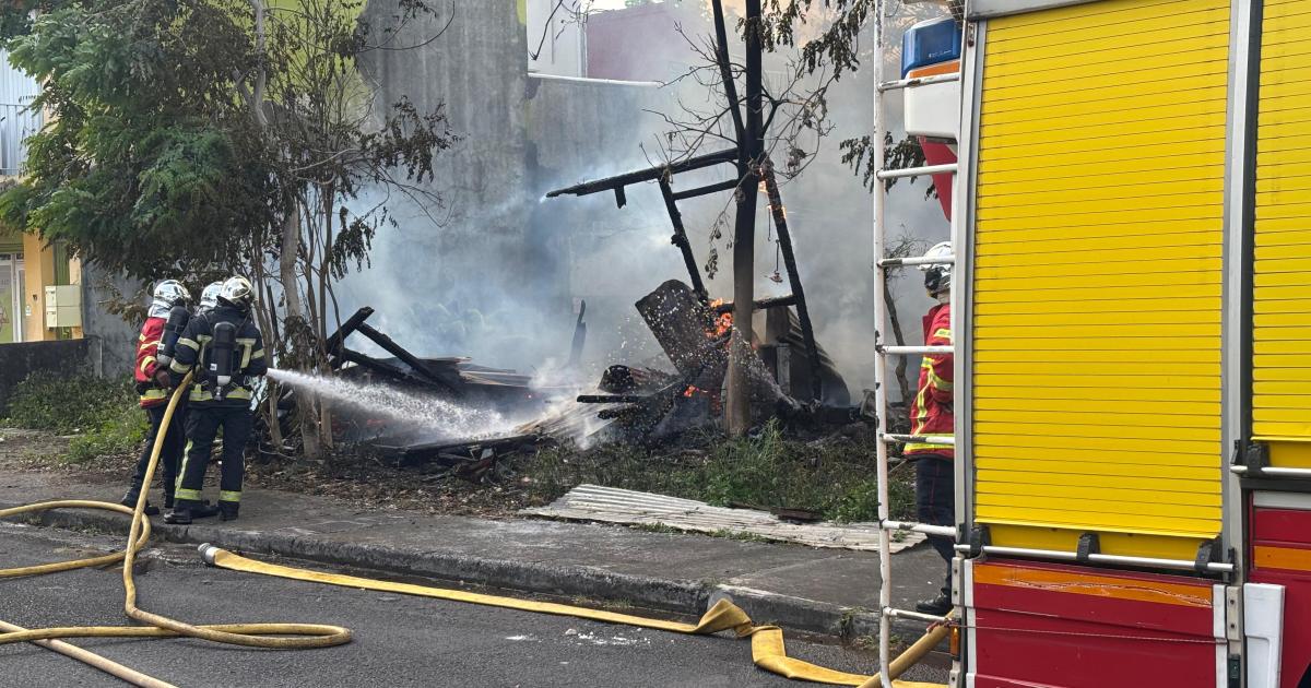     Une case en feu aux Abymes, l’incendie maîtrisé

