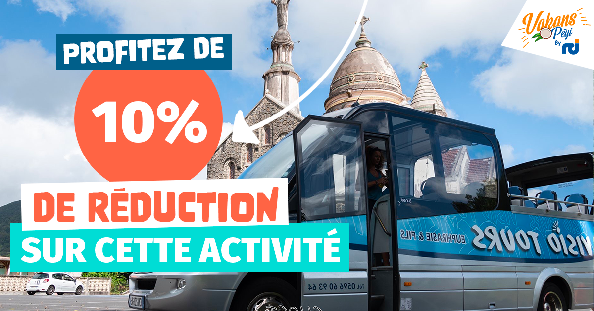     Profitez de 10% de réduction à Visio Tour - Vakans o péyi

