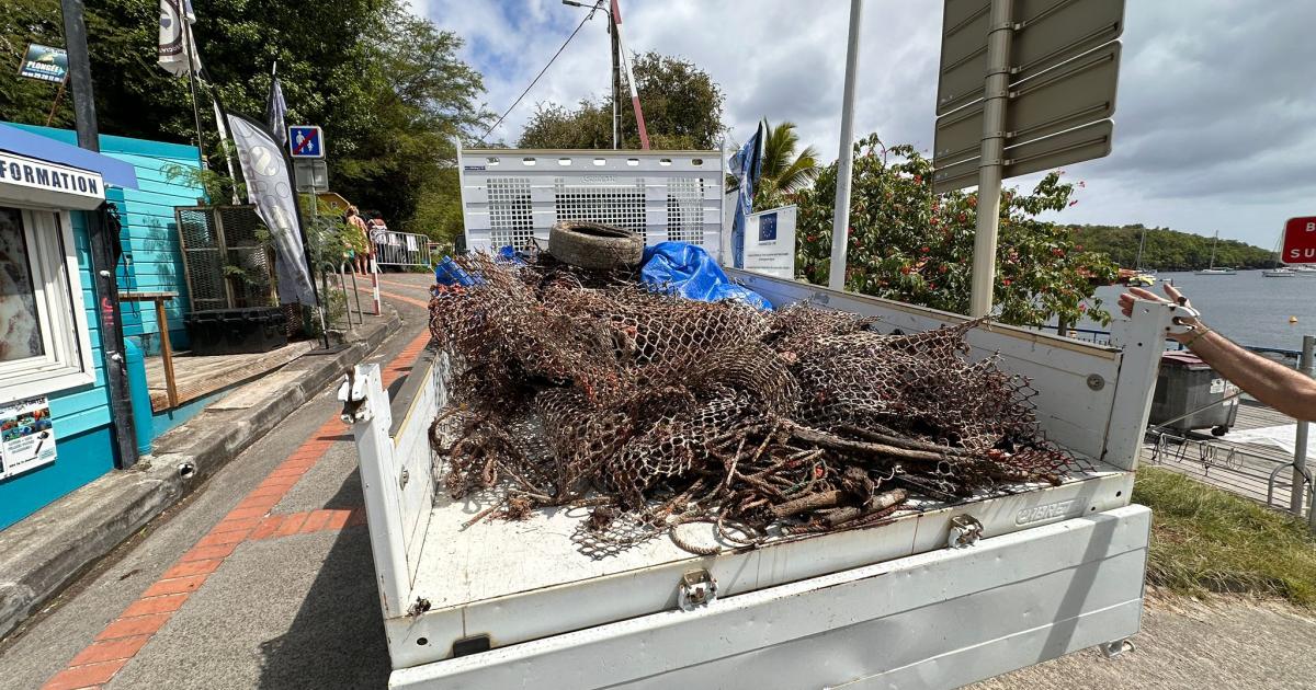     Grand coup de balai sur les fonds marins des Anses d’Arlet

