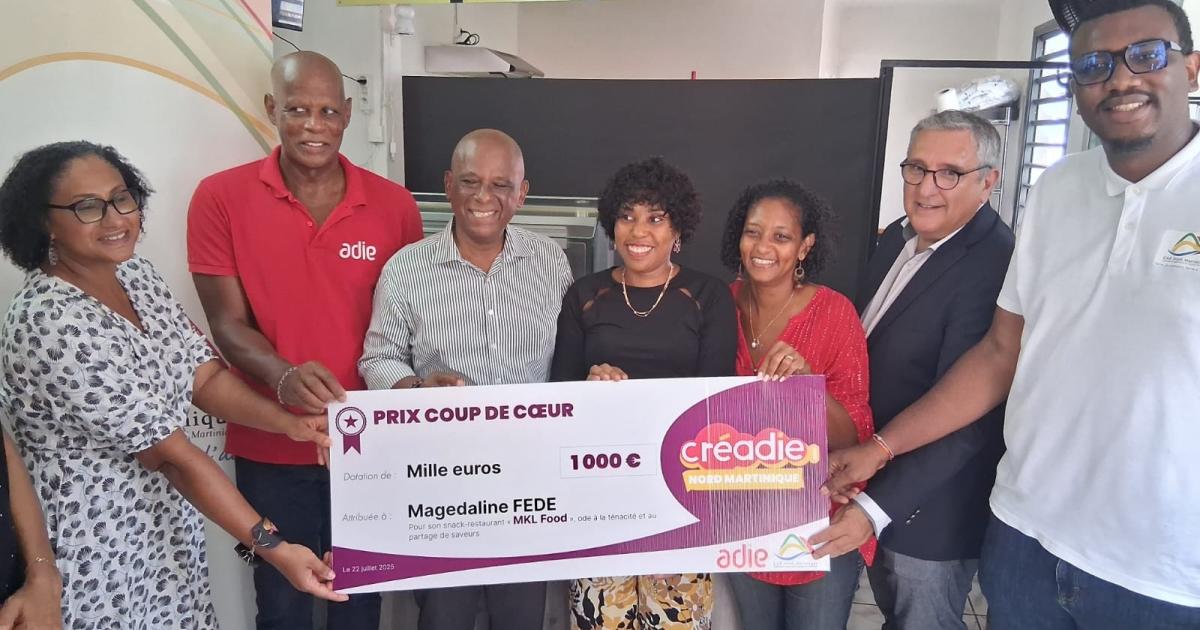     Seconde édition du concours « CréAdie Nord Martinique », cinq entreprises primées 

