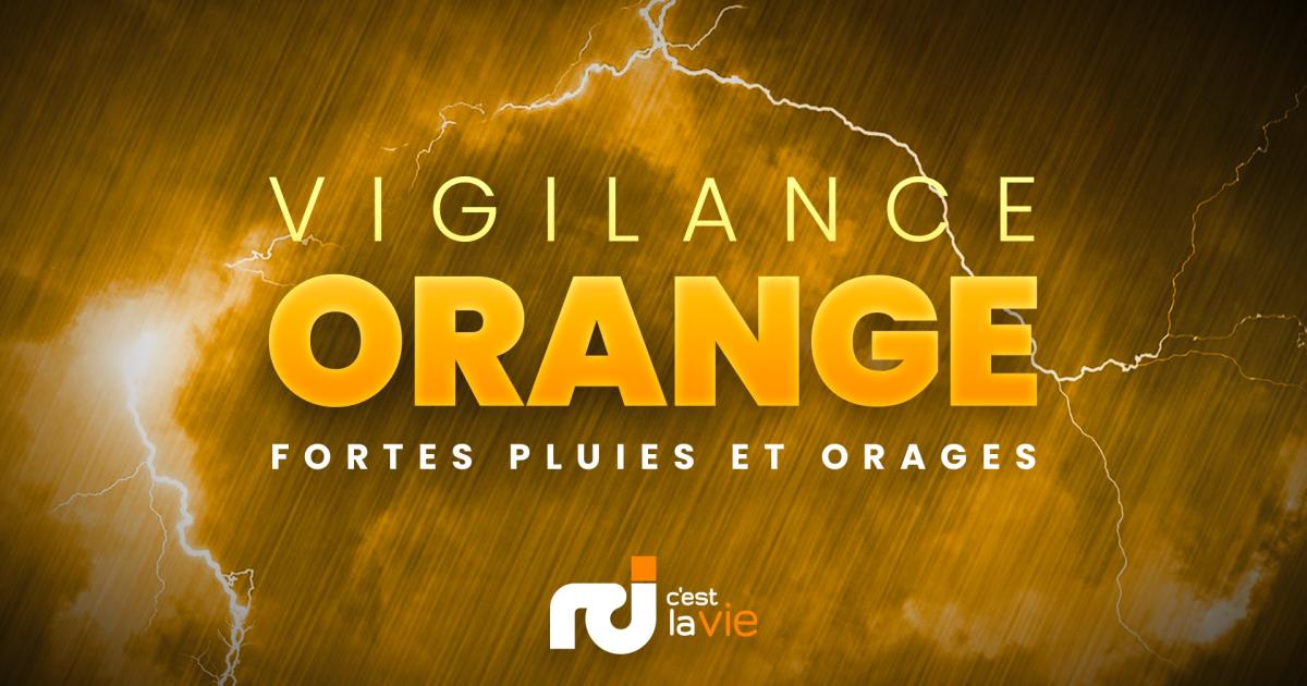     La Martinique bascule en vigilance orange pour fortes pluies et orages pour la nuit


