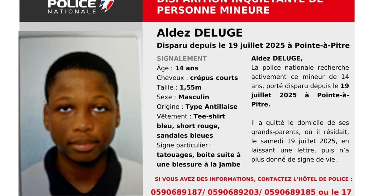     Disparition inquiétante : Aldez Deluge, 14 ans, est activement recherché

