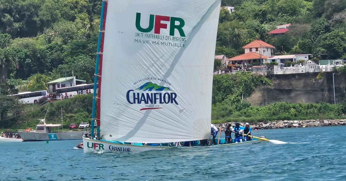    [VIDEO / CLASSEMENTS] Tour des yoles 2025 : UFR/Chanflor en démonstration à Sainte-Anne, s'empare du maillot rouge


