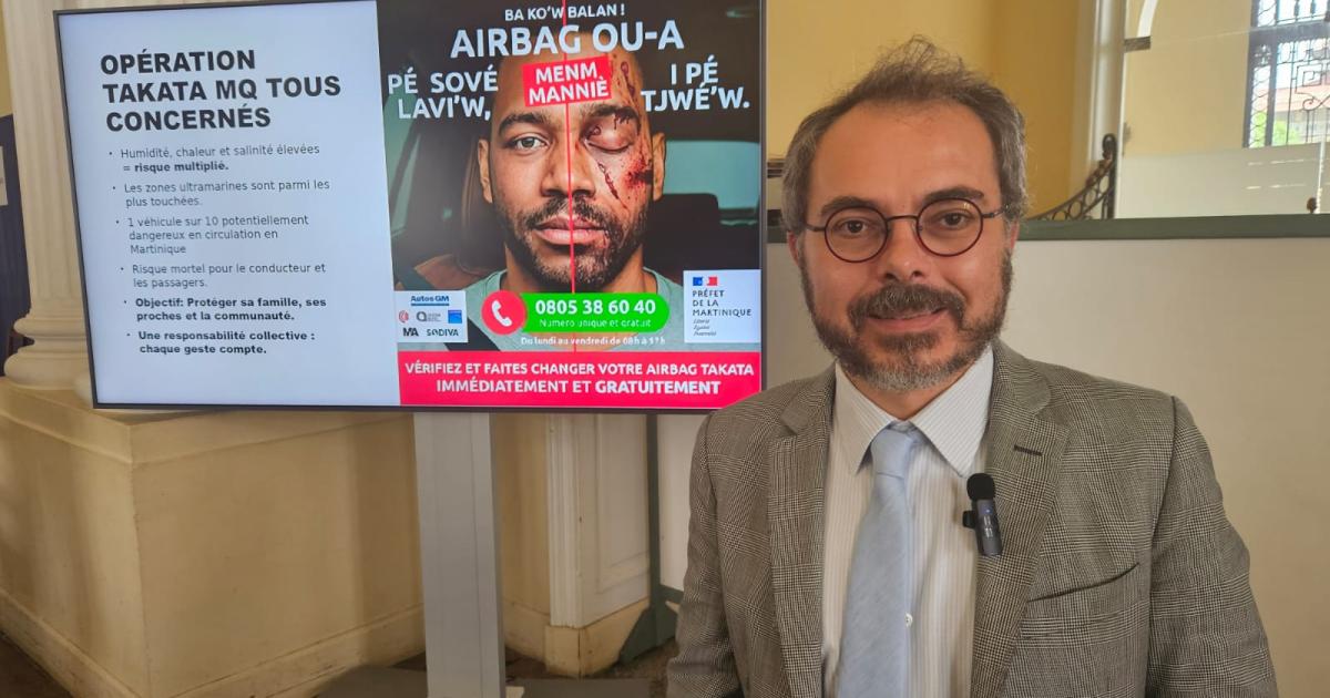     Stop Drive : près de 16 000 véhicules rappelés en Martinique pour changer leurs airbags Takata

