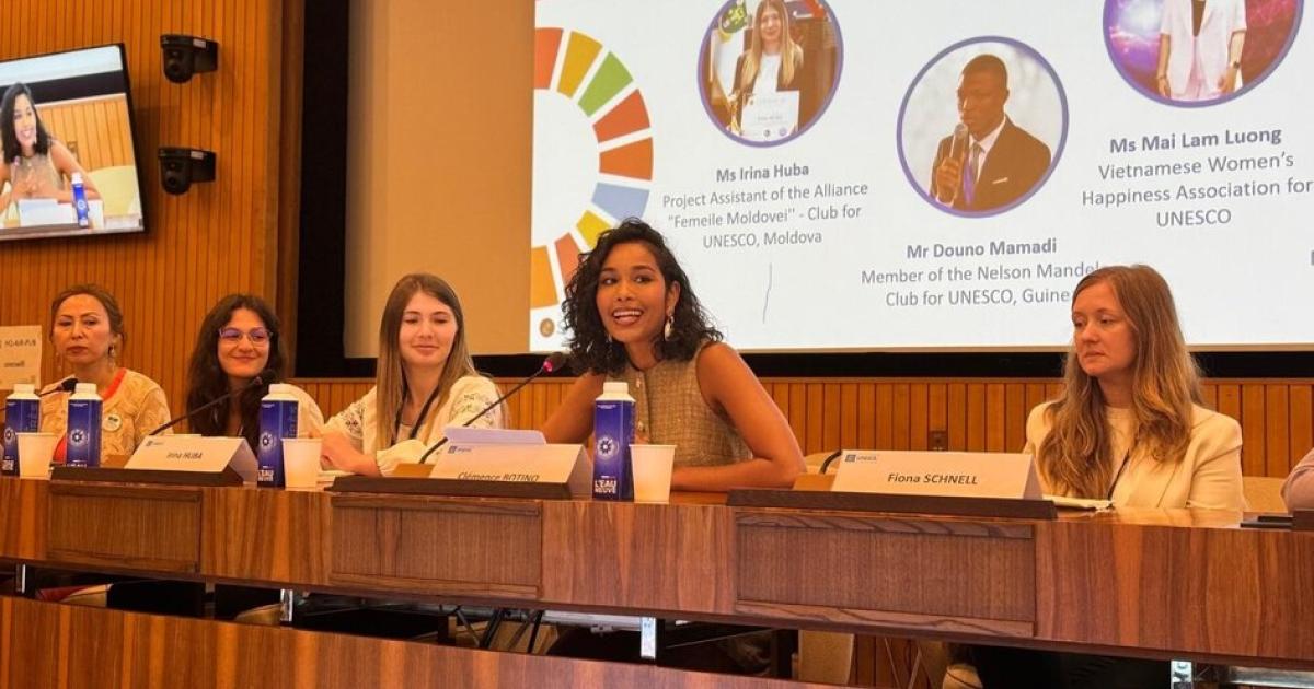     Après les concours de beauté, Clémence Botino oeuvre désormais auprès de l'UNESCO

