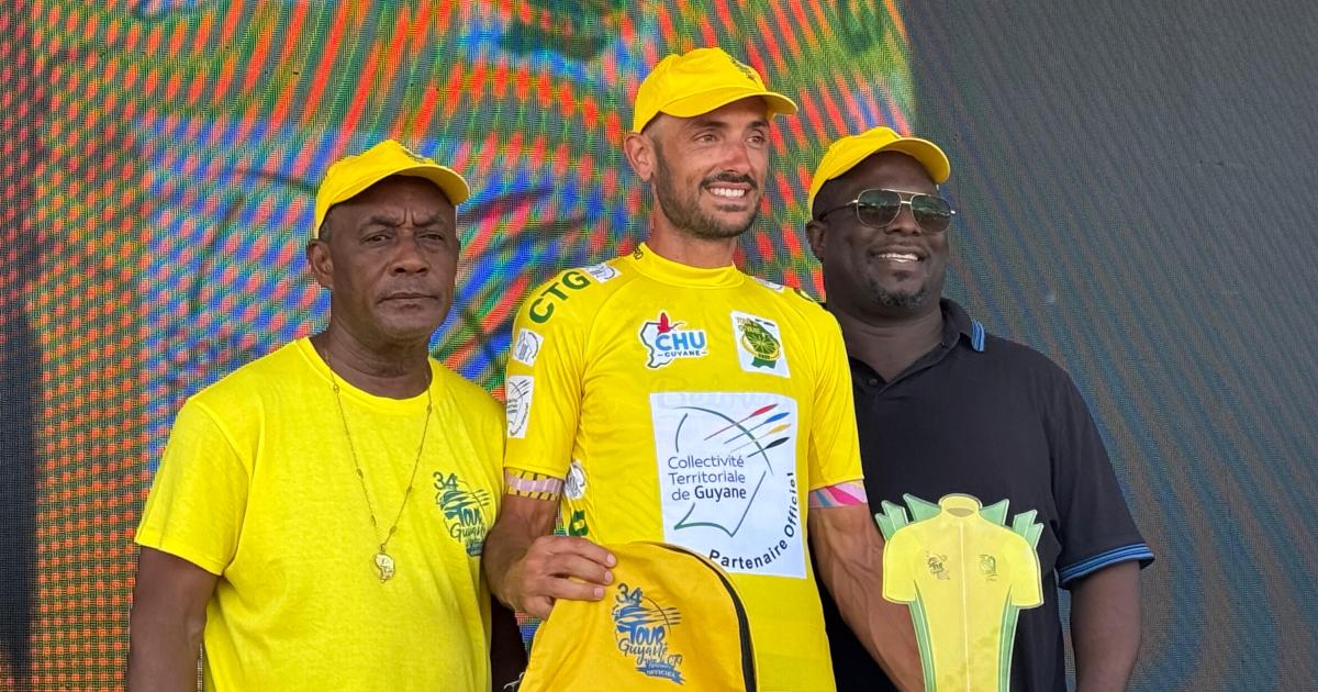     CYCLISME : Tour de Guyane 2025, le Guyanais Benjamin Bousquet nouveau maillot jaune

